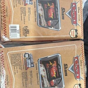 Disney Brown and Red Lightning McQueen Pillow Sham